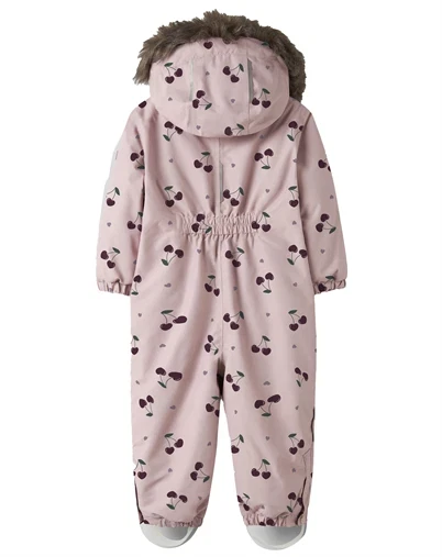 Name It - NMFSnow Flyverdragt - Violet Ice/ Cherry